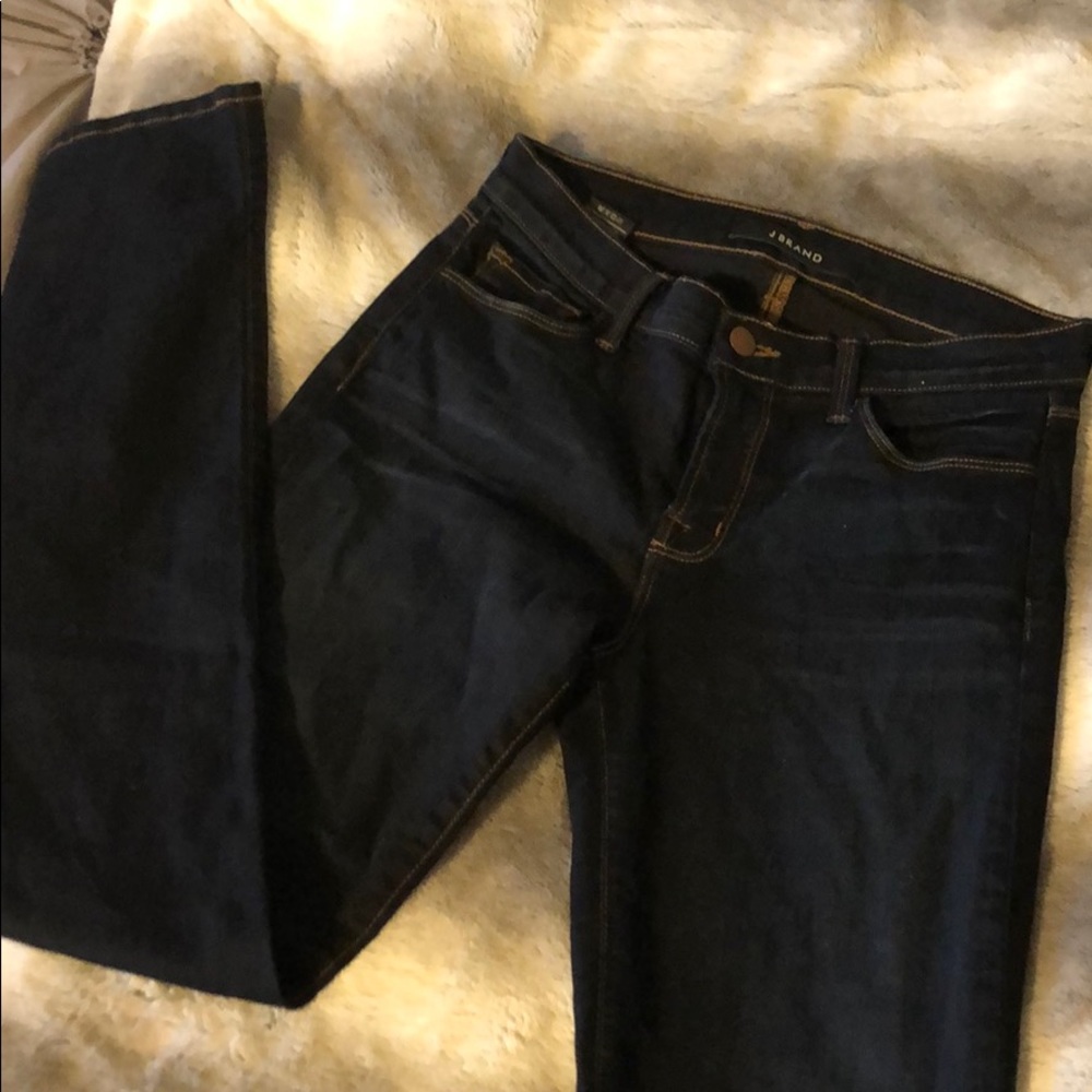 J Brand jeans size 27 dark wash stretchy
